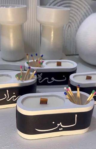 شمعه واعواد كبريت اعواد ثقاب