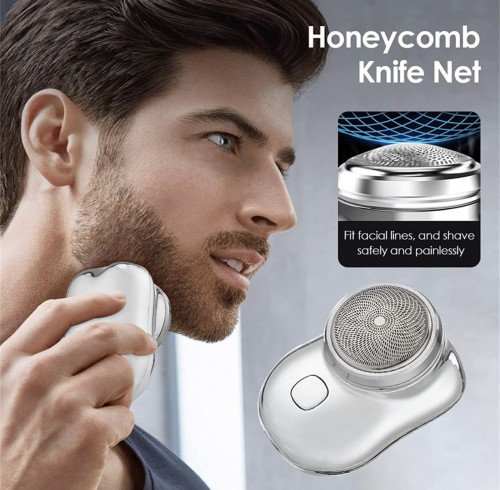 ماكينة حلاقة محمولة صغيرة ومطورة بحجم الجيب وقابلة...