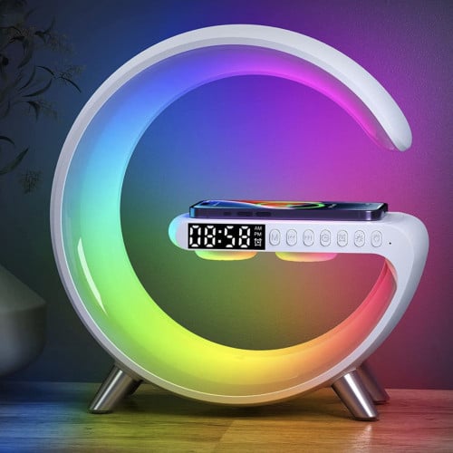 ابجوره مع شاحن وبلوتوث مكبر للثوت