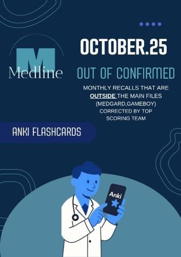 Out of confirmed recalls October (Anki)