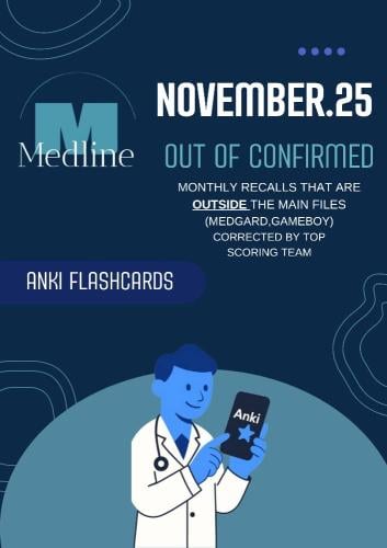 Out of confirmed recalls November (Anki)