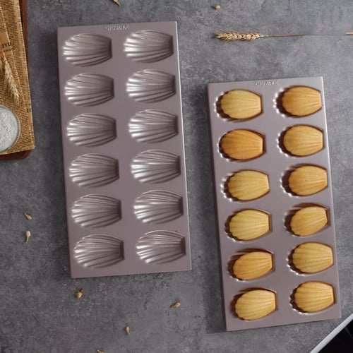 قوالب مادلين كيك 40 سم 12 تجويف