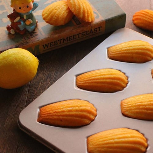 قالب كيك المادلين صغير 27 سم 6 تجويفات - شيف ميد