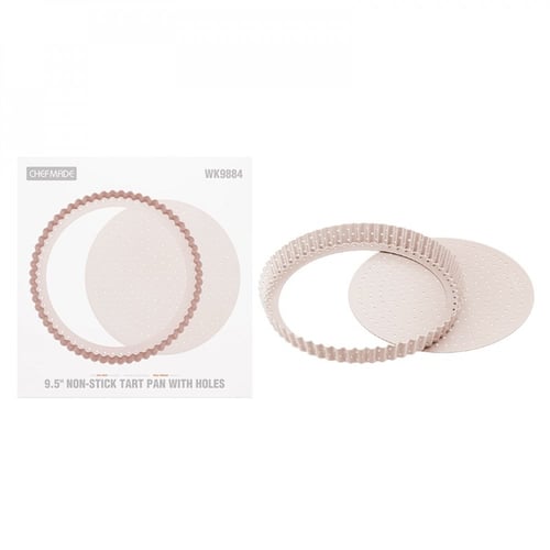 صينية تارت دائرية ذات ثقوب 24 سم