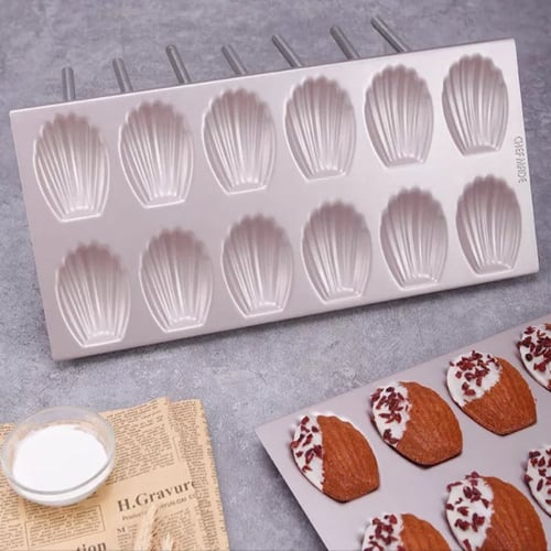 قوالب مادلين كيك 40 سم 12 تجويف