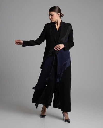 L219-Black & Navy Blue