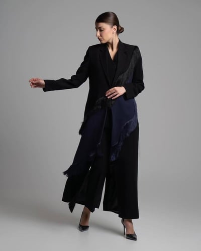 L219-Black & Navy Blue
