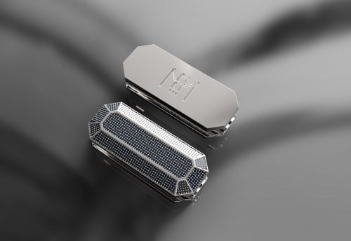 اكسسوار جيب ازرق لامع مع تشكيلة خارجية موديل 08