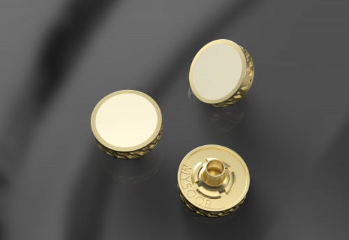 اكسسوار زرار سكري مع ذهبي موديل 06