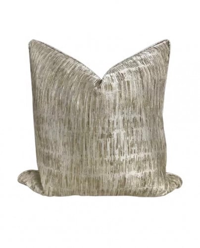 غطاء وسادة ذهبي فخم