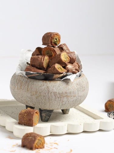 كريسبي كنافه بالفستق