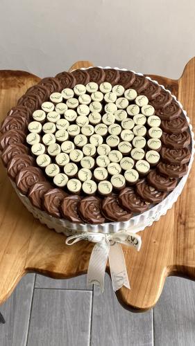 صينية شوكو ورد أقراص & اكسترا بستاشيو