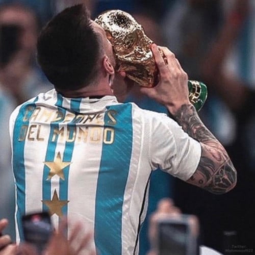 تيشيرت تتويج الأرجنتين بكأس العالم