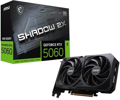 MSI GeForce RTX 5060 Shadow 2X OC 8GB GDDR7