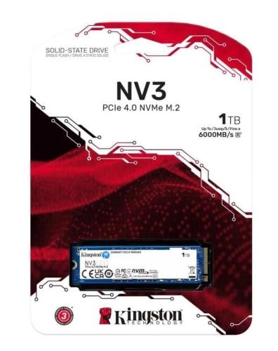 KING STON M.2 NV2 1TB GEN 4