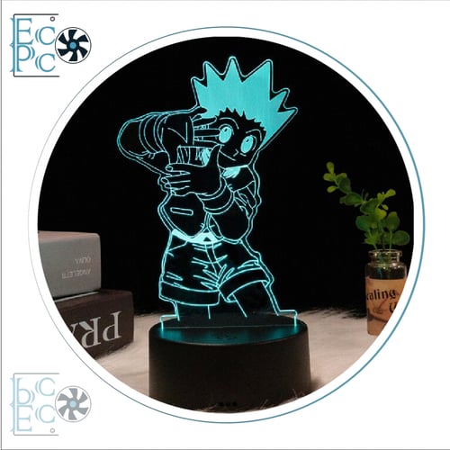 مصباح إضاءة RGB ليلي ثلاثي الابعاد Hunter X Hunter