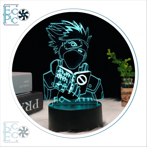 مصباح إضاءة RGB ليلي ثلاثي الابعاد Naruto
