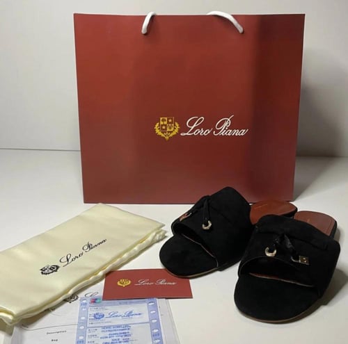 لوروبيانا شامواه طبي - اسود ا Loro piana