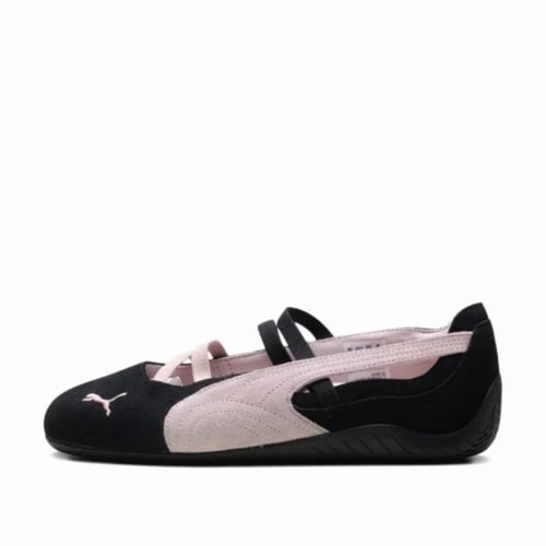 بوما باليت وردي اسود (ماستر) puma ballet sneakers
