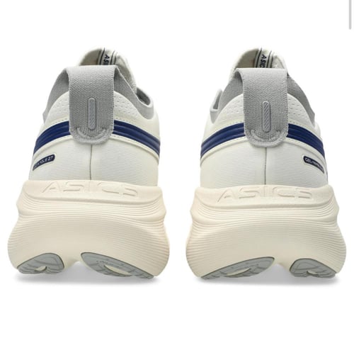 اسيكس جل نيمبوس ٢٧ ابيض خطوط كحلي (سوبر ماستر)- As...