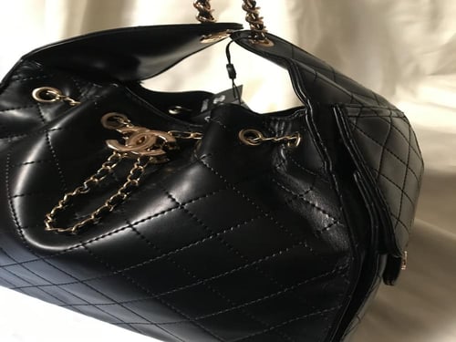 شنطة شانيل 25 اسود وذهبي - CHANEL