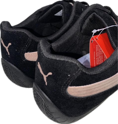 بوما سبيد كات وردي اسود (درجة اولى) puma speedcat...