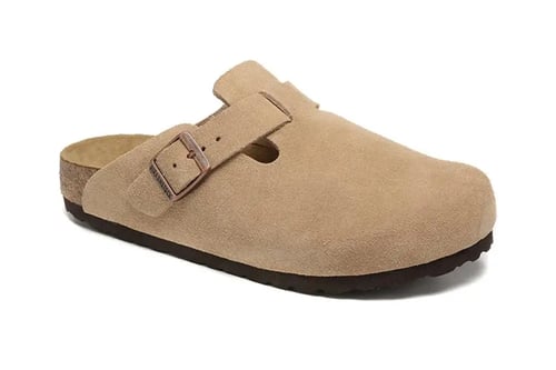 شوز بيركنستوك بوسطن كاكي - Birkenstock Boston