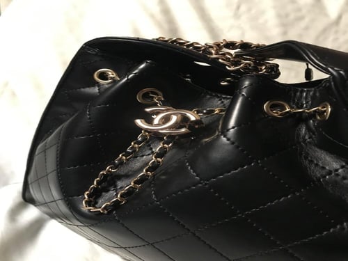 شنطة شانيل 25 اسود وذهبي - CHANEL