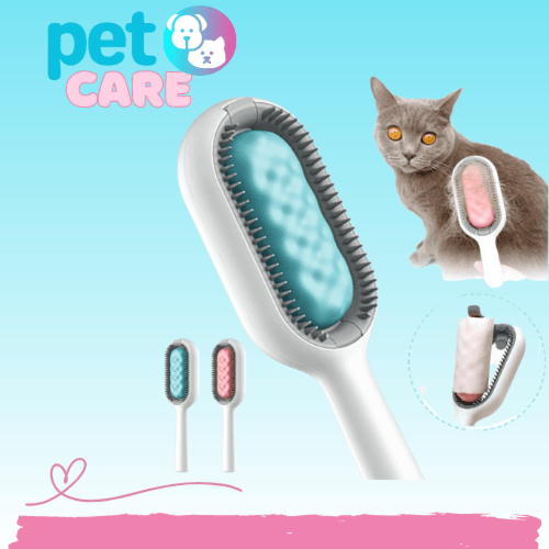 فرشاه متعددة الوظائف لازالة تساقط الشعر للقطط والك...