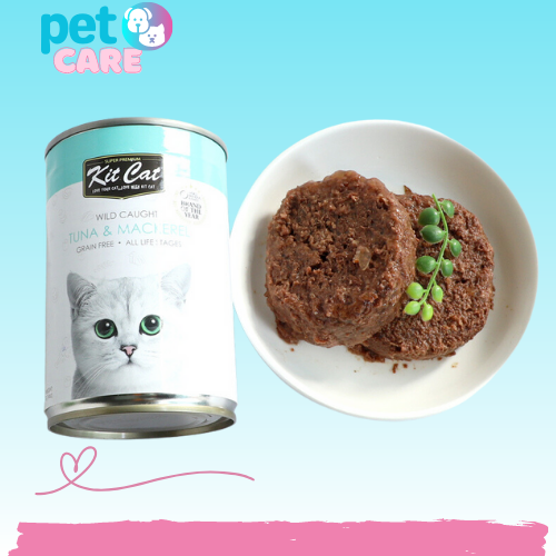 كت كات وايلد كات تونة مع طعام قطط ماكريل معلب 400...