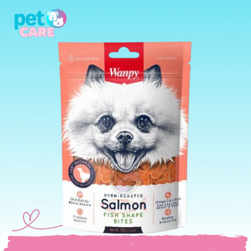 وانبي قطع بالسالمون على شكل سمك وجبة خفيفة مكملة ل...