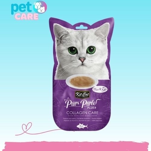 كت كات مكافات التونة والكولاجين للعناية بالصحة 4×1...