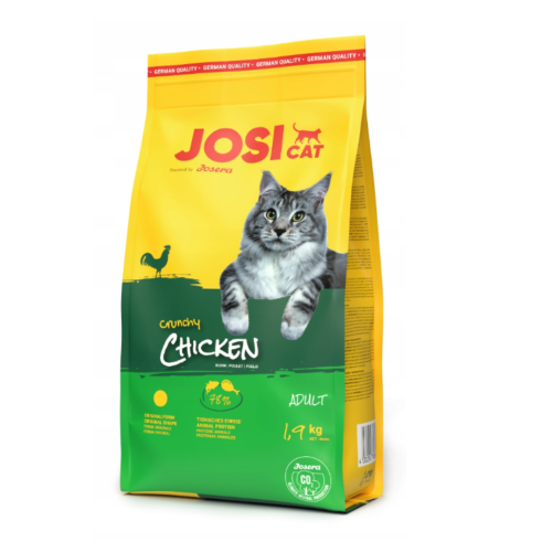 جوسي كات كرانشي بالدجاج طعام جاف للقطط البالغة 18ك...