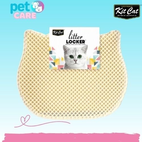 كت كات سجادة لصندوق الرمل من كت كات 40*50 سم بيج