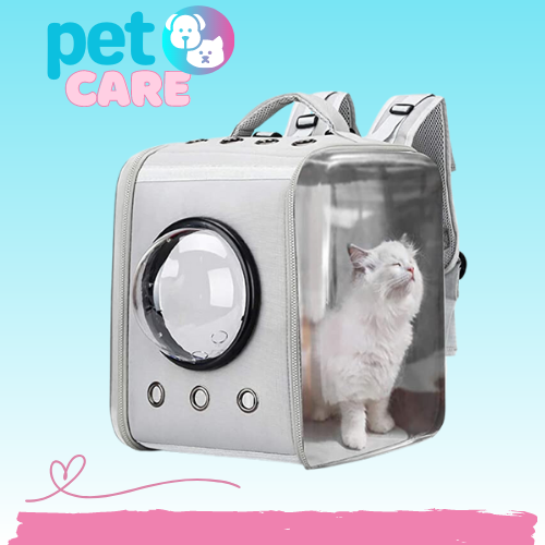 حقيبة ظهر بتصميم قفص كبيرة مناسبة للسفر لحمل الحيو...