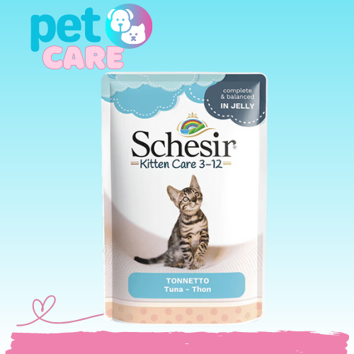 شيزر تونتو تونة طعام رطب في جيلي للكتين, 85 جرام