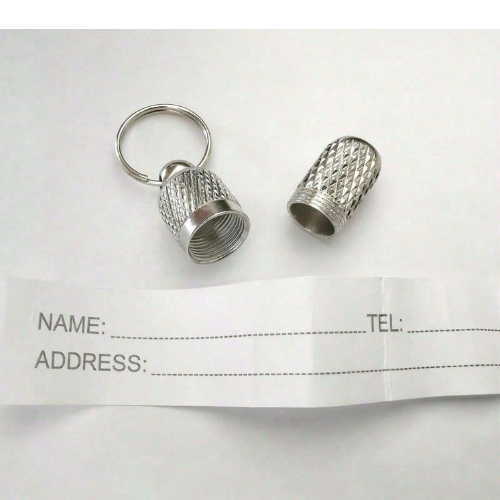 قلادة مع بطاقة تعريف للحيوانات الاليفة، للقطط والج...