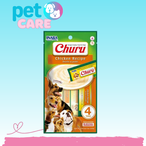 اينابا شورو مكافأت للكلاب بالدجاج 4 أظرف