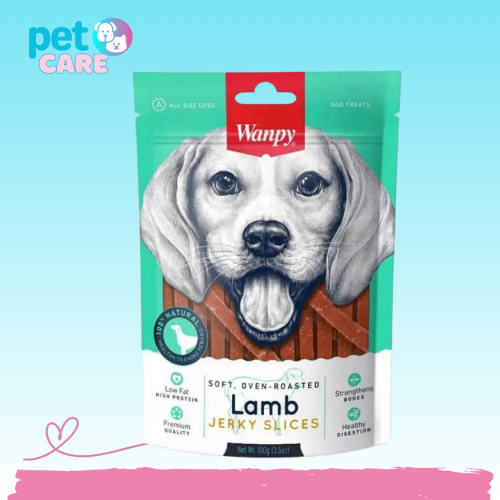 وانبي سوفت شرائح لحم الضأن جيركي وجبة خفيفة مكملة...