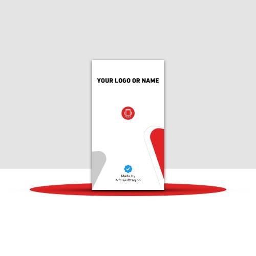 بطاقة اعمال NFC - (بشعار او الاسم)