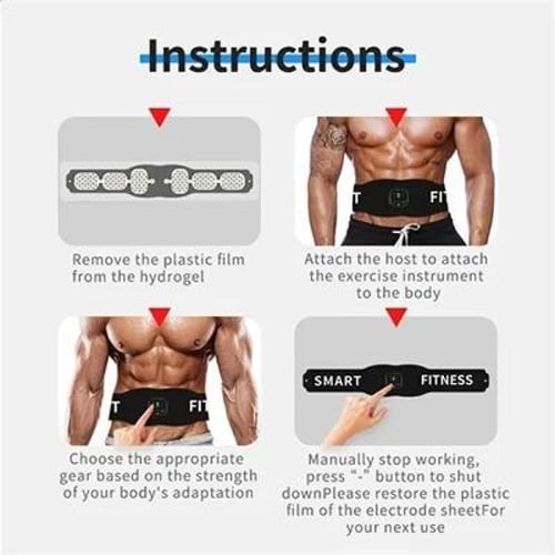 جهاز مساج البطن القابل لإعادة الشحن من اي ام اس أس...