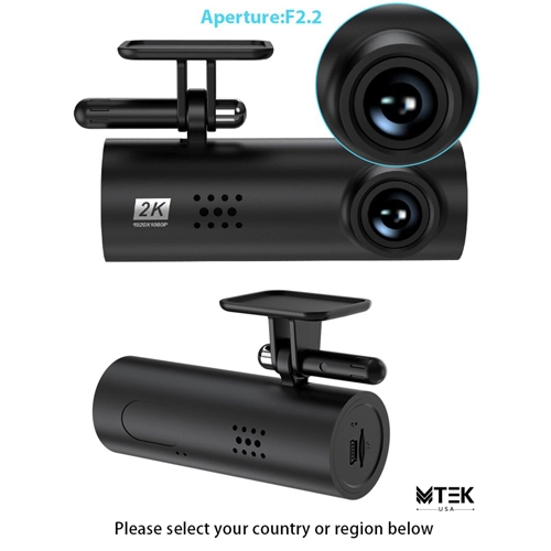 ام تك داش كاميرا 1920*1080 , زاوية 170 درجة