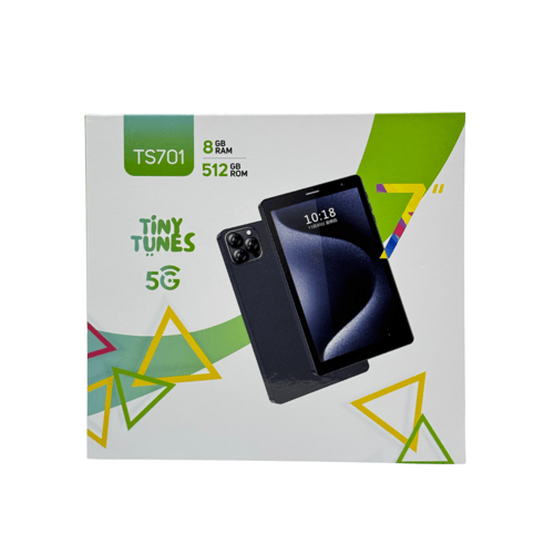 TinyTune TS701 - تابلت 7 بوصة بتصميم مميز وجراب سي...