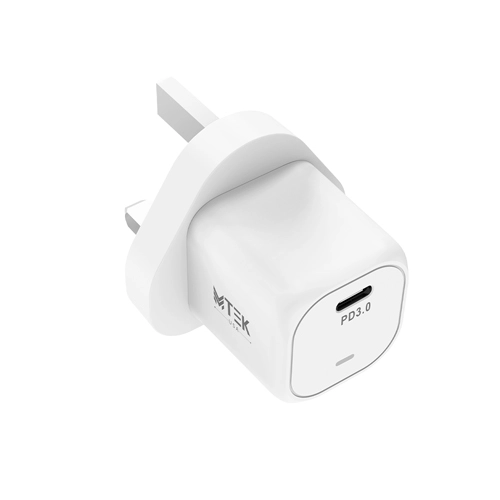ام تك ,شاحن ذكي جداري 20 واط منفذ تايب سي, ابيض