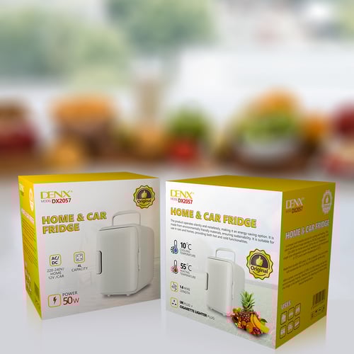 ثلاجة صغيرة قابلة للحمل ، سعة4 لتر