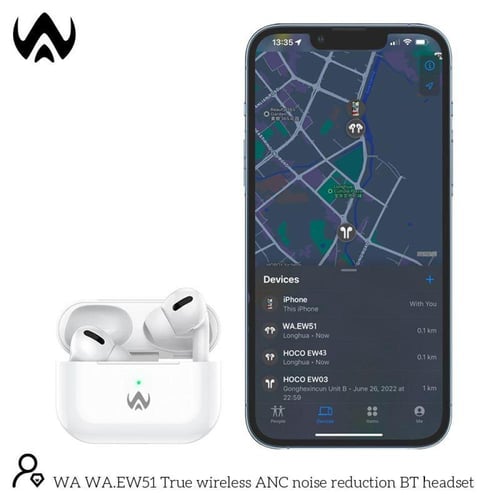 WA سماعة بلوتوث