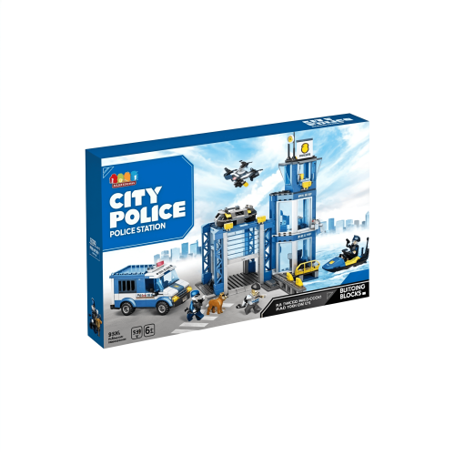 مدينة الشرطة ليغو- لعبة تركيب 509 قطعة للأطفال
