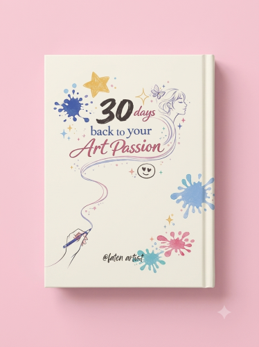 كتاب رحلة 30 يوم العودة الى شغف الرسم (PDF)