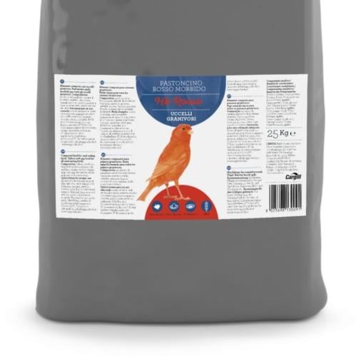باتية احمر للكناري تعبئة يدوية HB ROSSO FLY 1KG