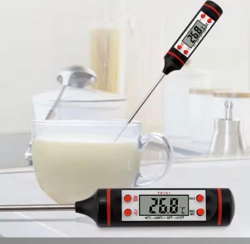 ميزان حرارة رقمي للطعام والسوائل